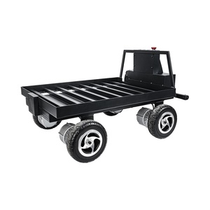 Робот-тележка AGV FOLO-4WD 100 кг с функцией автоматического следования за человеком, интеллектуальный транспортный электромобиль - Product Image 5