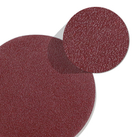 Disques abrasifs, 5 pouces, 125mm, grain rouge, 80 #, 10 pièces