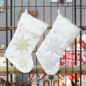 <span class=keywords><strong>Bas</strong></span> de Noël en tricot avec broderie de nom personnalisé avec logo personnalisé pour cadeau de Noël pour enfants - Product Image 5