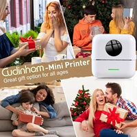 Impresora Térmica Portátil para Documentos y Fotos, Impresión en Blanco y Negro, Uso en Casa y Oficina, Mini Impresora X5 Inalámbrica