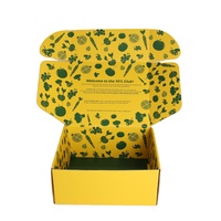 Boîte d'expédition pliante en carton ondulé personnalisée pour vêtements, cadeaux et emballages d'expédition, boîtes en papier durables