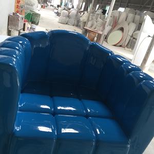 हस्तनिर्मित वाणिज्यिक गृह उद्यान आउटडोर डाइनिंग कुर्सी फर्नीचर फायरग्लास टेबल कुर्सी सोफे मल सजावट - Product Image 5