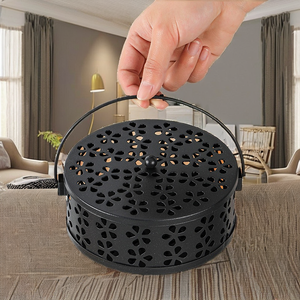 Quemador de Incienso Portátil con Bandeja, Repelente de Insectos para el Hogar, Anti-Incendios, Suministros Aromáticos, Difusor de Incienso, Precio de Fábrica - Product Image 2