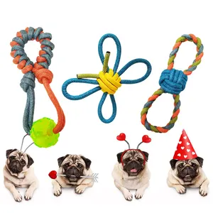 Nuevo estilo, juguetes interactivos de entrenamiento de mascotas de mano, desgaste no tóxico, Limpieza de dientes de perro, juguetes para masticar perros