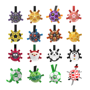 KINYU Özelleştirilebilir OEM Lüks Dış Mekan Su Köpek Futbol Topu Çevre Dostu Naylon+TPU İnteraktif Karikatür Oyuncak 5/7 İnç Toksik İçermeyen - Product Image 6