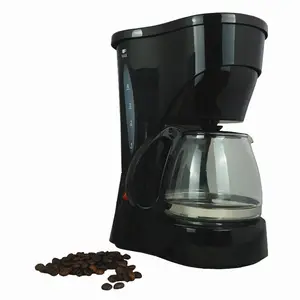 Household Plastic Semi Auto Electric Smart Heating Dripper Coffee Machine Filtre Kahve Makinesi Portable Drip Coffee Maker