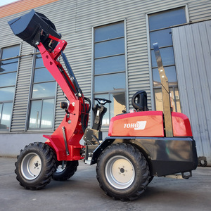 TOHO muatan roda Backhoe Mini, pemuat depan akhir Mini 1000kg Diesel kecil/listrik - Product Image 5