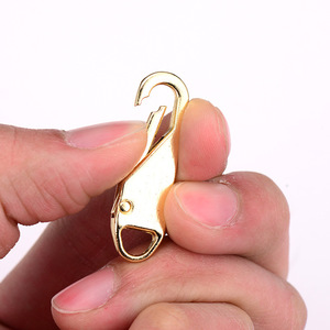 Tirette de <span class=keywords><strong>fermeture</strong></span> éclair détachable en métal avec poignée porte-clés, pièce de rechange pour bagages, vêtements, vestes, bottes et porte-clés - Product Image 6