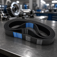 Courroie de distribution en caoutchouc naturel à haute capacité de couple, largeur 10 mm, OEM, pour entraînement d'articulation de bras robotique