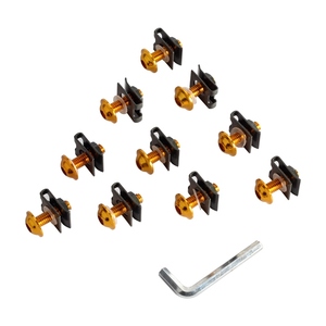 รถจักรยานยนต์แฟริ่งกระจก6X20mm สลักเกลียวสกรูยึดคลิปสำหรับยามาฮ่า - Product Image 1