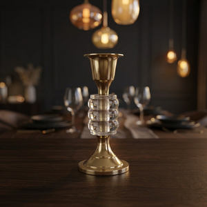 <b>Brass</b> <b>Candle</b> <b>Holder</b>-Handmade Durable Home Decoration - Product Image 3