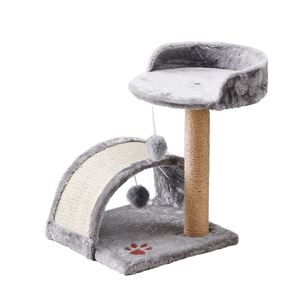 Estructura de escalada para gatos, nido para gatos, plataforma de salto integrada, poste rascador para gatos, juguete para mascotas - Product Image 1