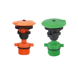 4 points external thread simple Meg nozzle in the middle can be rotated farmland garden gardening irrigation