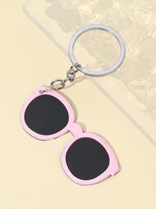 Customized Acrylic Sunglasses Keychain Mini LOGO Pendant Creative Colorful Glasses Keychain for Promotional <b>Gifts</b> - Product Image 5