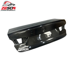 BMW 3 serisi için yüksek kaliteli arka gövde OEM tarzı G20 G28 G80 M3 karbon Fiber bagaj dudak - Product Image 3