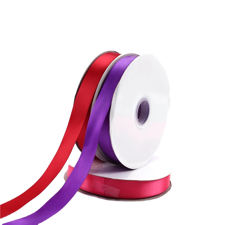 Цветочный магазин Необходимые 100% полиэфирная лента цвет на заказ полиэфирная атласная лента