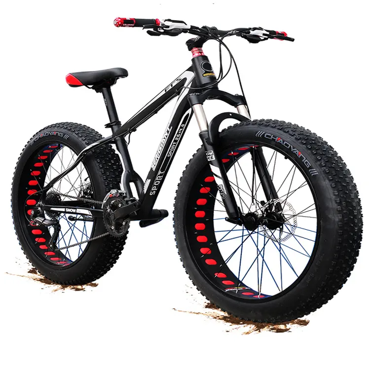 26 x4.0 fat tire aluminum alloy men snow bike /big 29 inch chopper fat mountain bicycle for sale/20 single speed fat tyre cycle