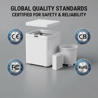 Composteur Électrique Intelligent 2026 pour Déchets Alimentaires – Machine de Compostage Automatique d'Intérieur Inodore pour la Production d'Engrais Organique à Domicile