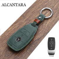 Accessoires pour clés de voiture Étui pour clés Nouveau matériau Couvre-clés Alcantara