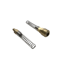 Raccord pneumatique rapide en laiton de style allemand, norme européenne DN 7.2, avec écrou de blocage et protection à ressort, OEM Rectus T26