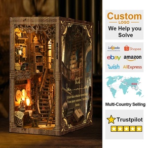 Casa de Libros Personalizada con Impresión UV de Fábrica, Librería Mágica, Sala de Colección de Libros Antiguos, Cuentos - Product Image 1