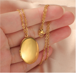 Collares <span class=keywords><strong>con</strong></span> imagen personalizada para mujeres y niñas, colgante de collar <span class=keywords><strong>con</strong></span> medallón de forma redonda <span class=keywords><strong>con</strong></span> foto y texto personalizado - Product Image 4
