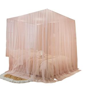 Nouvelle moustiquaire de plafond 2026 en dentelle, simple, élégante, couleur unie, universelle pour chambre à coucher, modèle export. - Product Image 5