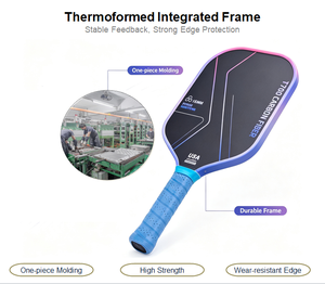 ไม้พายพิคเคิลบอลมาตรฐาน USAPA รุ่น T700 คาร์บอนไฟเบอร์ โครงสร้างแบบ Thermoformed  แกนกลางรังผึ้ง GEN5 หนา 16 มม. รองรับ OEM ODM - Product Image 2