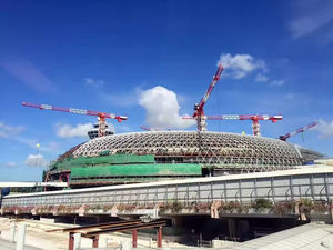 Grúa Torre L250-16 de 16 Toneladas a Precio de Fábrica, Soporte de Dibujo <span class=keywords><strong>CAD</strong></span> para la Construcción de Puentes, Plantas de Energía e Infraestructuras Grandes - Product Image 4