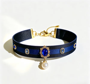 Collare per Animali Domestici Shixiaoji Originale in Poliestere con Strisce di Perle, Collana con Foto di <span class=keywords><strong>Gatto</strong></span> Stile Galleria d'Arte per Gattini Abyssinian, Chinchilla, Devon - Product Image 2