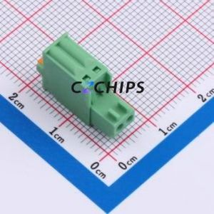 1881325 Plug-in Terminal Block Connector ( Pitch: 2.5mm )( Color: Green )( Total PIN Count: 2P )( Number of Rows: 1 ) - Product Image 2