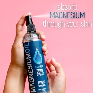 Etiqueta privada 100% Spray de magnesio natural Relajar el cuerpo Ayuda a dormir mejor Restaurar la fuerza Aliviar el estrés Fatiga <span class=keywords><strong>Aceite</strong></span> de magnesio - Product Image 4