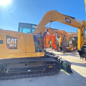 รถขุดขนาดเล็ก ลดราคาพิเศษ เครื่องจักรก่อสร้าง รถขุดไฮดรอลิกแบบตีนตะขาบ 7.5 ตัน รถขุดมือสอง Cat 307.5 สำหรับขาย - Product Image 2