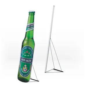 Human size sign stand life size sign Stand Billboards PVC Display Sign for advertising and business