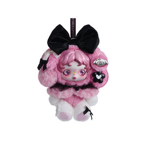 POPMRAT SKULLPAN-DA My Melody Kuromi Llavero de Peluche, Bonito Colgante de Personaje de Anime, Artículo Coleccionable para Niñas - Product Image 2