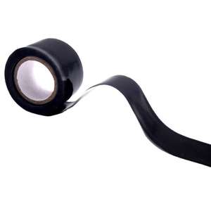 Ruban électrique en silicone noir de 3 m, épaisseur 0,5 mm, double face, étanche, pour la réparation de moteurs - Product Image 5