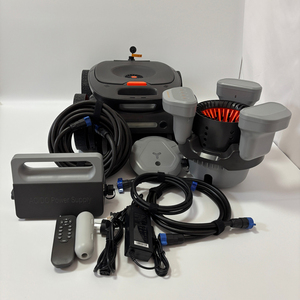 Robot nettoyeur de piscine sans fil entièrement automatique, batterie rechargeable, robot de nettoyage intelligent qui grimpe aux murs pour piscines, Black Whale - Product Image 3
