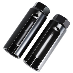 전문가용 크롬 몰리브덴 스틸 22mm 오픈 소켓 렌치 (자동차 전면 산소 센서 분해 및 자동차 수리용)