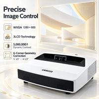 Projecteur laser UST CAAVITS OEM 0.235 4800lm WXGA 3LCD à ultra courte focale pour salle de réunion, fabricant de marque personnalisée