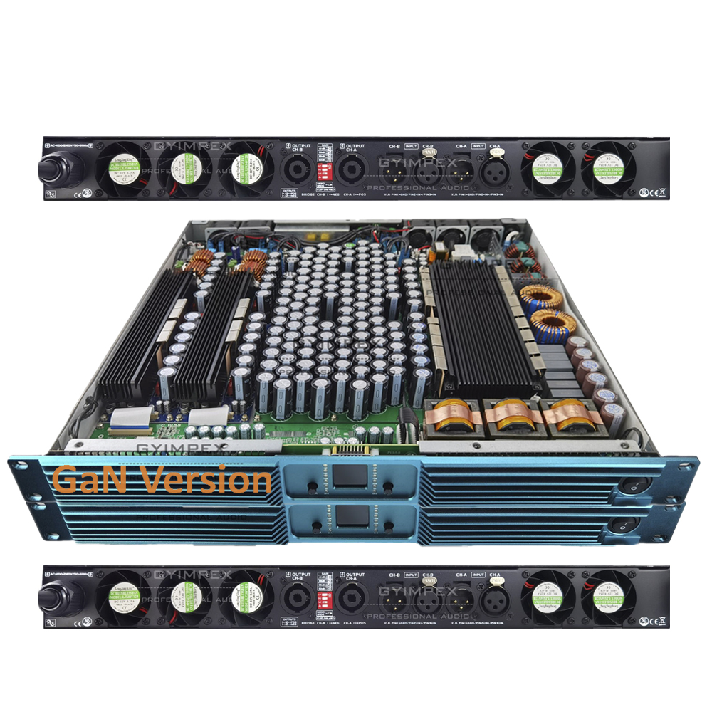 High Quality Imported Materials GAN Amplifier Digital Power