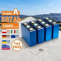 Batería CATL LiFePO4 de 3.2V 587Ah 628Ah, 15000 Ciclos, Celda Prismática de Fosfato de Hierro y Litio, Certificación CE/FCC, -22-45C, Industrial