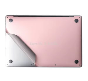 Peau intégrale pour <span class=keywords><strong>MacBook</strong></span> <span class=keywords><strong>Air</strong></span> (13 pouces, A1931 A1932 A2179 A2337) en or <span class=keywords><strong>rose</strong></span>, autocollant de protection en vinyle intégral - Product Image 6