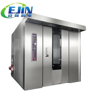 Four rotatif commercial EJIN électrique/gaz/diesel pour restaurant, équipement <span class=keywords><strong>de</strong></span> boulangerie à base d'eau pour <span class=keywords><strong>pain</strong></span> et pizza, <span class=keywords><strong>longue</strong></span> durée <span class=keywords><strong>de</strong></span> vie - Product Image 1