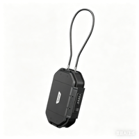 Caja de Seguridad Portátil Antirrobo CH-828 para Silla de Playa, Caja de Seguridad para Viajes con Cerradura para Guardar Billetera, Teléfono Celular, Reloj, Gafas