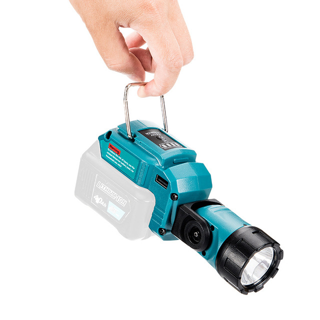 HOT SALE LED Work Light Powered by Makita 12V CXT BL1021B BL1041B BL1016 Lithium-ion Battery 280LM Handheld Flashlight Spotlight