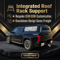 Capot de camion modulaire en acier galvanisé, toit rigide, imperméable, sans perçage, pour Toyota Tacoma F150 Ranger 2016-2025