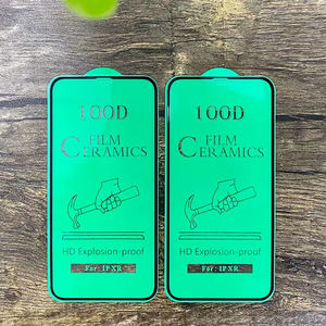 <span class=keywords><strong>Protector</strong></span> de pantalla de cristal transparente de película cerámica 100D para iPhone 13 14 Pro Max - Product Image 4