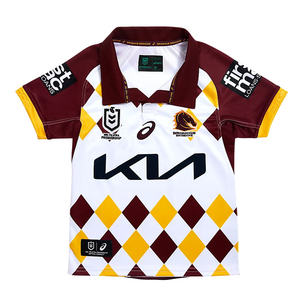 เสื้อเจอร์ซีย์รักบี้ลีก NRL ซิดนีย์ รูสเตอร์ส ปี 2024 แบบสั่งทำพิเศษ พร้อมชื่อและหมายเลข  ผ้าโพลีเอสเตอร์แบบซับลิเมชั่น สำหรับผู้ชาย  ชุดกีฬาฟุตบอลออสเตรเลีย - Product Image 5