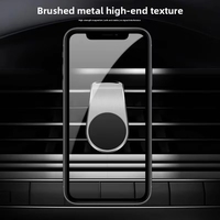 Support magnétique universel pour téléphone F3, fixation sur grille d'aération de voiture en forme de L avec ventouse et support de navigation, ajustement standard