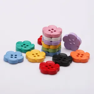 Existing stock resin buttons decorative buttons for handicraft haberdashery accessories for clothes